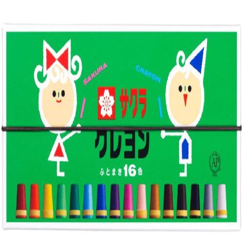 YOGO SANAL CRAYON 16 COLOUR SET - Al Masam Stationery LLC