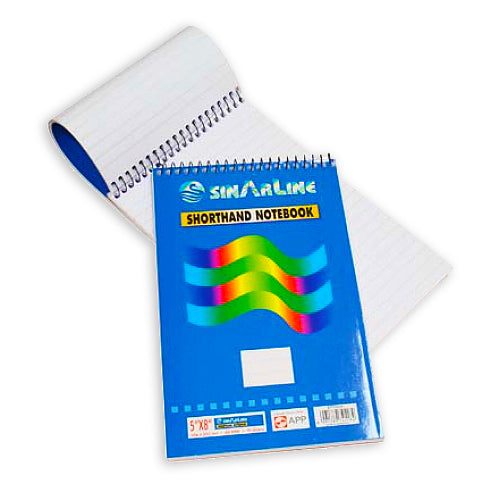 Shorthand Pad Sinarline A5 size - Al Masam Stationery LLC