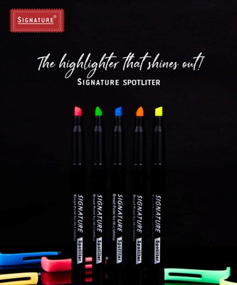 Spotlighter Signature (SPL) Mix Colour - Al Masam Stationery LLC