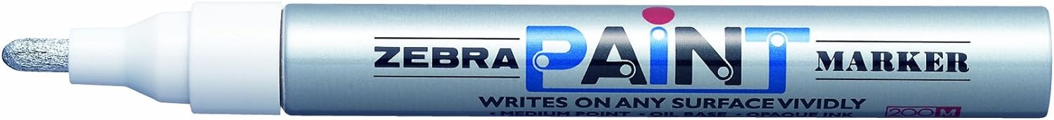 Paint Marker Zebra (M) Point - Silver - Al Masam Stationery LLC