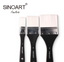 Sinoart Paint Brush Set 3 White Synthetic Brush - Al Masam Stationery LLC