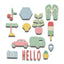 Thinlits Die Set 17Pk Summer Time By My Life Handmade - Al Masam Stationery LLC
