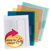 SMEAD ORGANIZED UP POLY TRANSLUCENT PROJECT FILE JACKET ASSORTED COLORS - Al Masam Stationery LLC