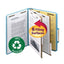 SMEAD 100% RECYCLED PRESSBOARD CLASSIFICATION FILE FOLDER DIVIDERS 2" BLUE - Al Masam Stationery LLC
