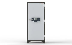 Fire Resistant Safe FR 1060 - EL - Charcoal Grey (Body) + Light Grey (Door)