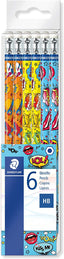 Staedtler 172 COT Graphite Pencils Comic Blister of 6 pcs - Al Masam Stationery LLC