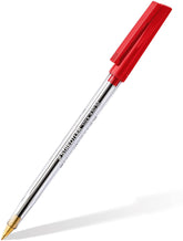 Pen Ballpoint Staedtler 430M-9 - Red - Al Masam Stationery LLC