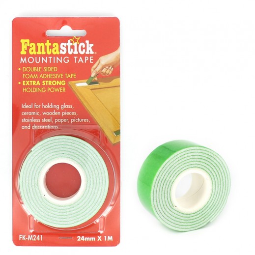 Fantastic Mounting Double Sided Tape 24mmx1m - Al Masam Stationery LLC