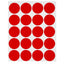TANEX 16mm 48L RED circle - Al Masam Stationery LLC