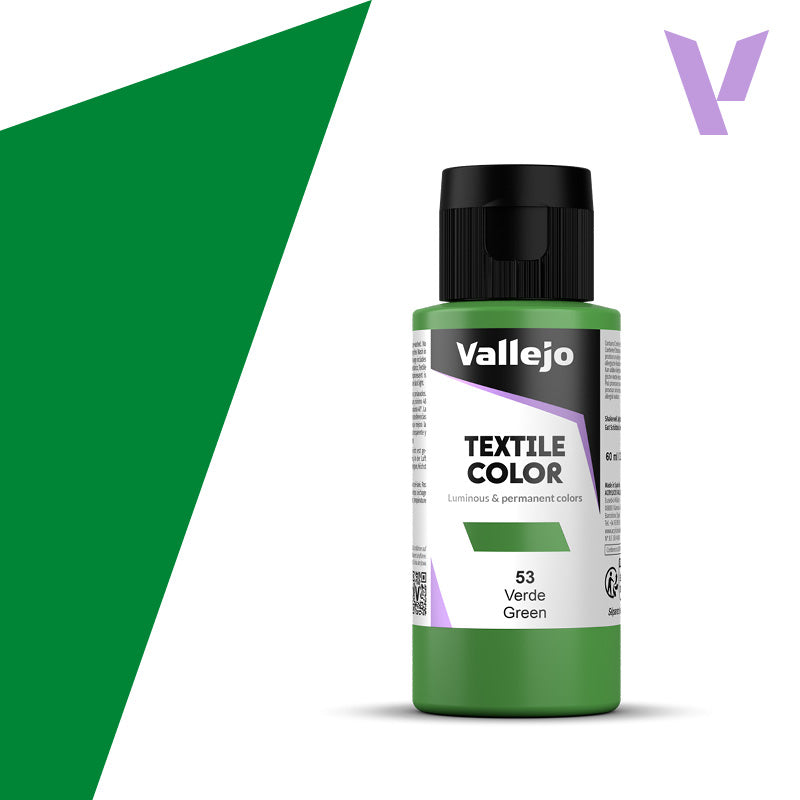 VALLEJO TEXTILE COLOR 53: 60 ML. GREEN - Al Masam Stationery LLC