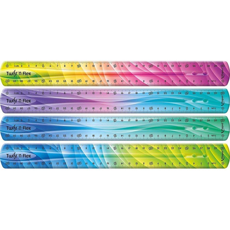 Maped Ruler Twist N Flex Decor 30cm - Al Masam Stationery LLC
