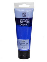 SAKURA ACRYLIC 75ML ULTRAMARINE BLUE - Al Masam Stationery LLC