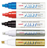 Uni PX30 Paint Marker Chisel tip Black - Al Masam Stationery LLC