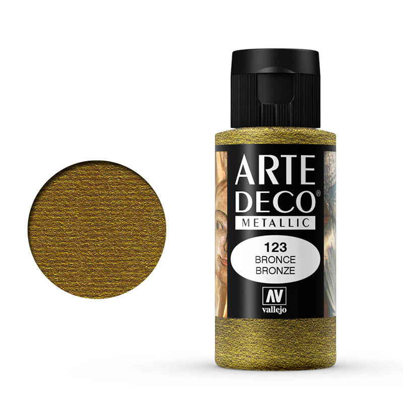 VALLEJO ART DECO 123-60ML. BRONZE - Al Masam Stationery LLC