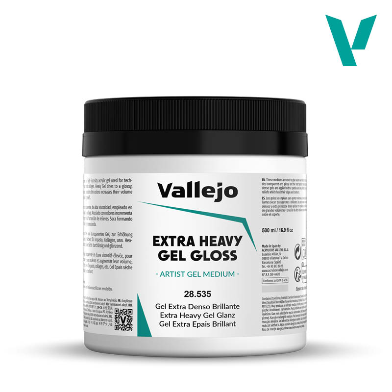 VALLEJO EXTRA HEAVY GEL GLOSS 535-500ML. - Al Masam Stationery LLC