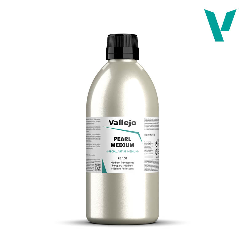 VALLEJO PEARL MEDIUM 158-500ML. - Al Masam Stationery LLC