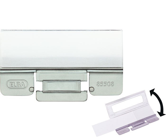 Elba Hanging File Title Tag Transparent - Al Masam Stationery LLC