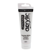 Daler Rowney Graduate Acrylic Color WHITE - Al Masam Stationery LLC