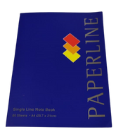 Paperline Soft Cover Single Line Notebook 80 sheets A4 Size - Al Masam Stationery LLC