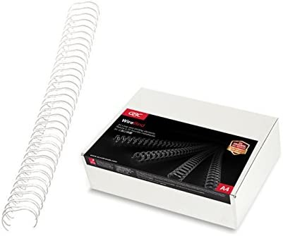 GBC BINDING WIRE 3:1 6MM WHITE - (Box of 250) - Al Masam Stationery LLC
