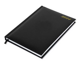 FIS Diary 2024 (English) Black, A4 - FSDI42EN24BK - Al Masam Stationery LLC