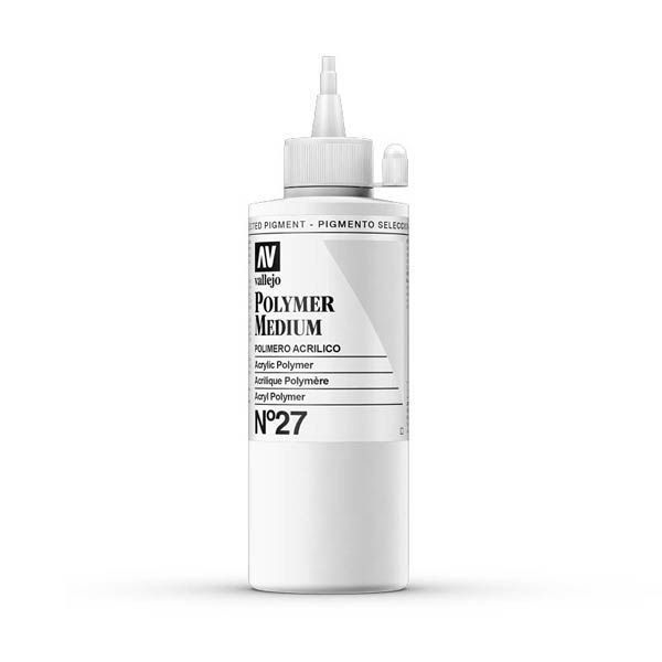 VALLEJO ACRYLIC STUDIO 27: 200 ML. PRIMAL (ACRYLIC POLYMER) - Al Masam Stationery LLC