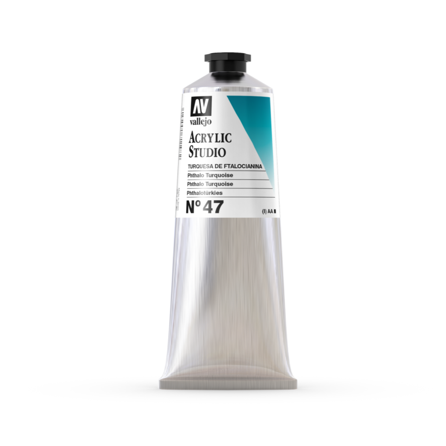 VALLEJO ACRYLIC STUDIO 47:125ML. PHTHALO TURQUOISE - Al Masam Stationery LLC
