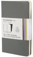 Moleskine Volant Ruled Pocket Notebook Set of 2 Grey - Al Masam Stationery LLC