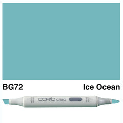 Discover the endless possibilities of color blending with the COPIC CIAO MARKER BG72 ICE OCEAN. With its highly pigmented and blendable formula, achieve seamless and vibrant results. Perfect for creating stunning ocean hues in your illustrations. Elevate your artwork with the expert choice for artists.