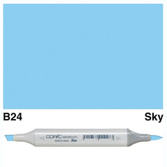 B 24 Sky Copic Wide Marker - COP WIDEB24 - Al Masam Stationery LLC