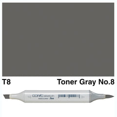 Copic Sketch Marker T 8 Toner Gray - Al Masam Stationery LLC