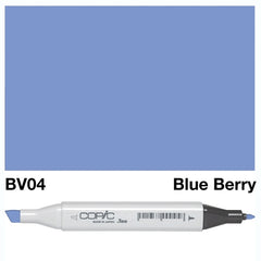 The COPIC SKETCH MARKER BV 04 BLUE BERRY is perfect for creating detailed illustrations and designs. With its rich blue berry color, it will bring depth and texture to your artwork. Its high quality and long-lasting ink make it a must-have for any artist or designer.