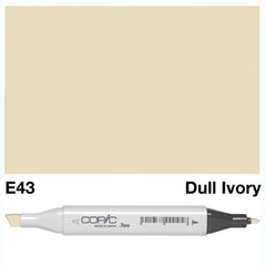 As a professional artist, you need tools that are reliable and produce quality results. The COPIC SKETCH MARKER E 43 DULL IVORY is an essential addition to your collection. This marker provides smooth coverage with its unique blend of colors, making it perfect for creating realistic skin tones and muted shades. With its long-lasting ink and versatile tip, this marker truly lets your creativity shine.