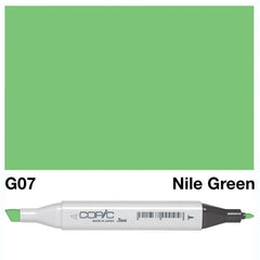 The COPIC SKETCH MARKER G 07 offers the perfect shade of NILE GREEN for all your artistic needs. With its high-quality and long-lasting ink, you can achieve vibrant and precise results every time. Enhance your drawings and illustrations with this expertly crafted marker.