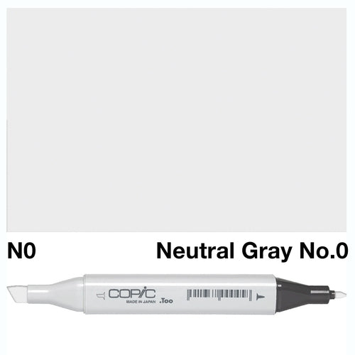 Copic Sketch Marker N 0 Neutral Gray - Al Masam Stationery LLC