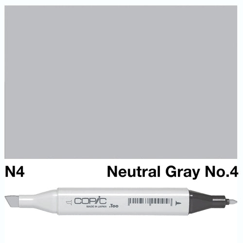 Copic Sketch Marker N 4 Neutral Gray - Al Masam Stationery LLC