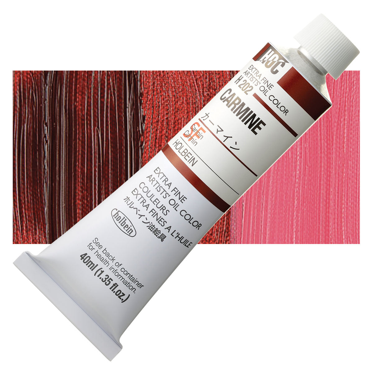 Holbein Artists Oil Colors Carmine 40Ml - Al Masam Stationery LLC