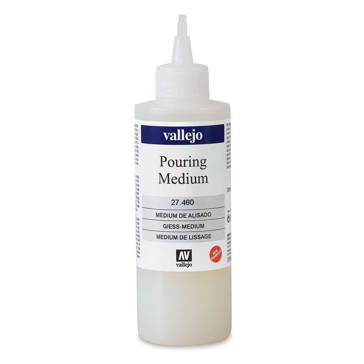 VALLEJO POURING MEDIUM, SELFLEVELLING 460-200ML. - Al Masam Stationery LLC