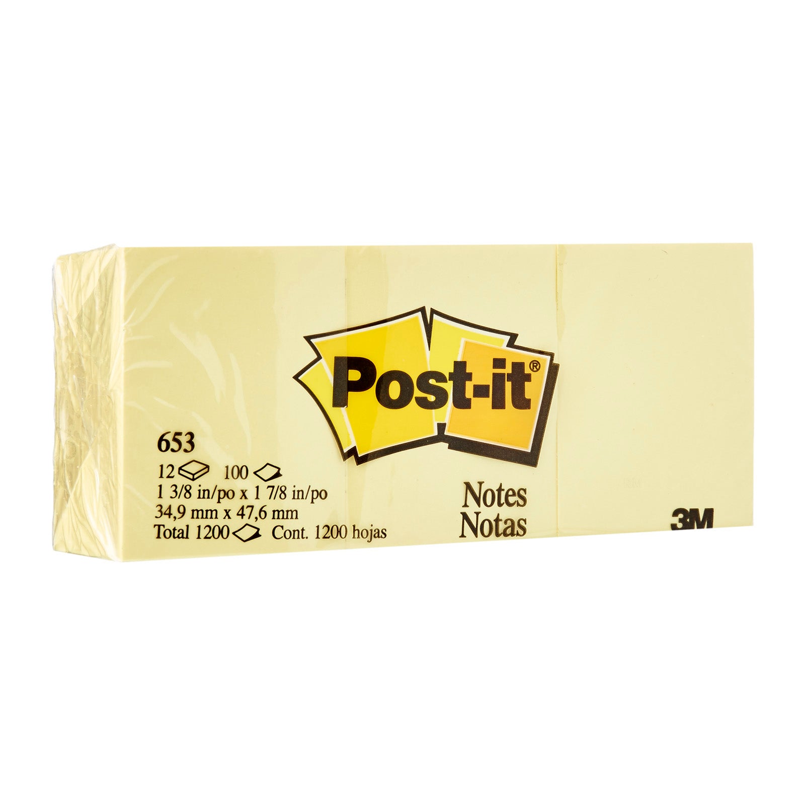 Post It Note 1.5x2 Inch 3M - Al Masam Stationery LLC
