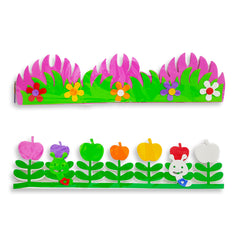 Decorative Border Craft Eva Flowers - Al Masam Stationery LLC