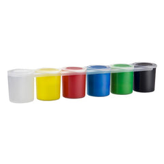 Pots basic colours 25 ml finger paint