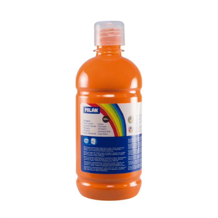 Poster Paint 500 ml bottle orange - Al Masam Stationery LLC Main image
