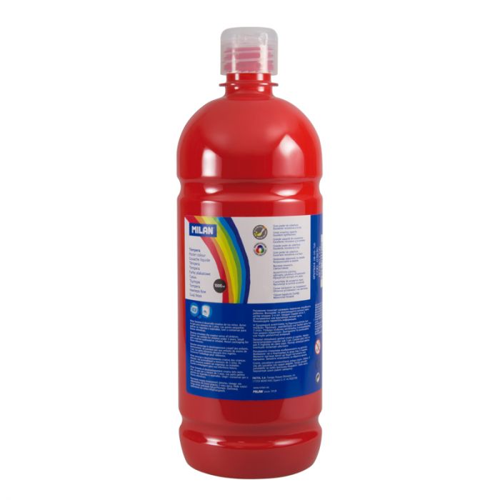 Poster Paint 1000 ml bottle vermilion - Al Masam Stationery LLC Main image