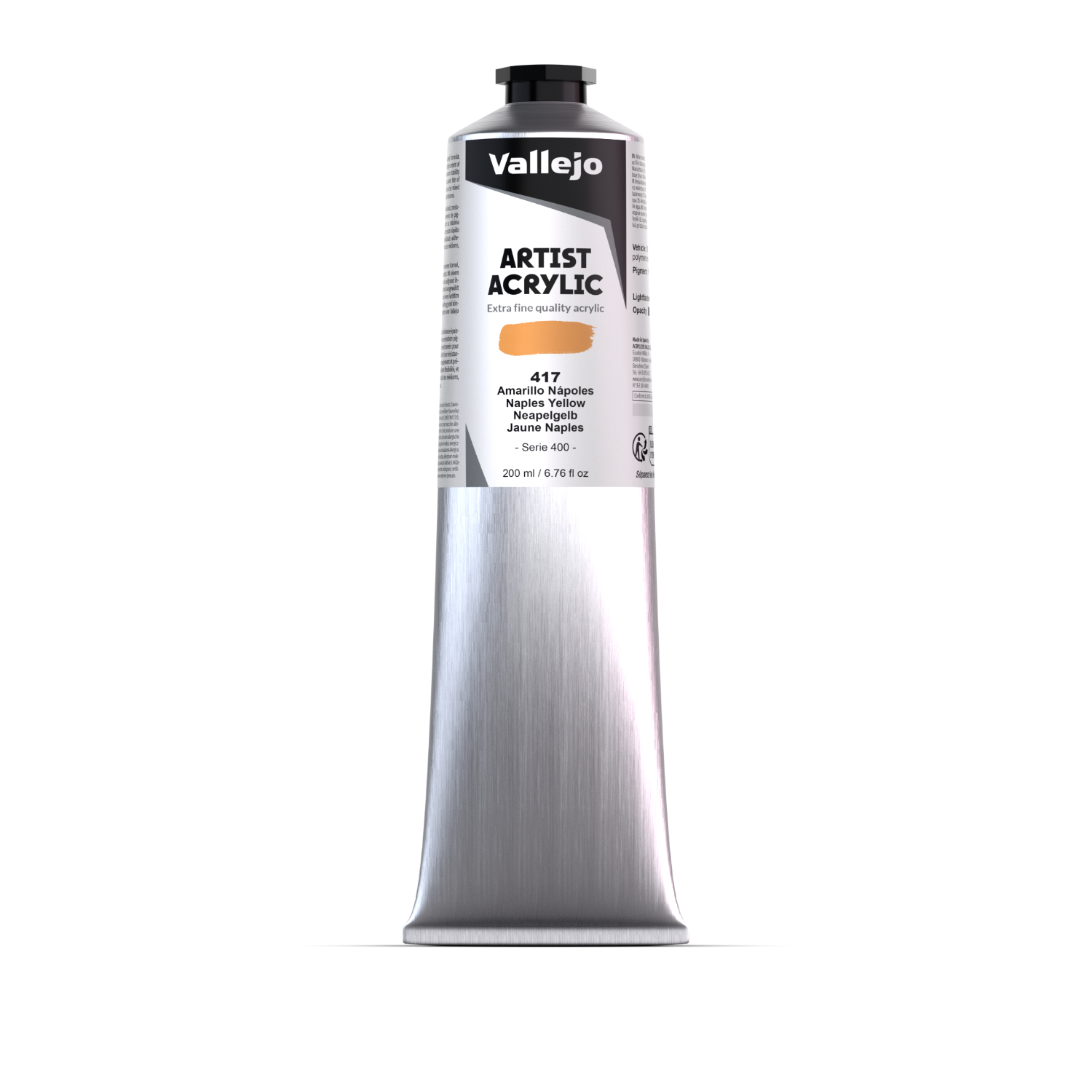 Vallejo Acrylic Artist - 200 ML - Al Masam Stationery LLC