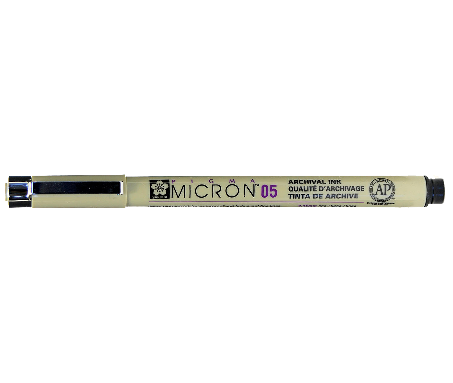 SAKURA PIGMA MICRON 05, BLACK - Al Masam Stationery LLC