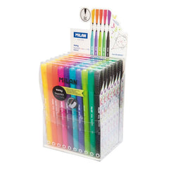 Display box 7 cases with 10 SWAY fineliner 0.4 mm fine tip fibrepens