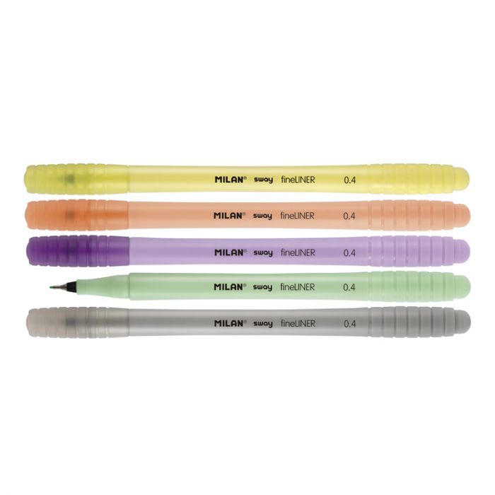 SWAY fineliner fine tip fibrepens Pastel - Al Masam Stationery LLC