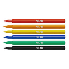 Fine tip fibrepens - (06F6) - (6 Pcs) - Al Masam Stationery LLC