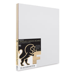 Fredrix CRADLED CANVAS BOARD STANDARD BAR 7/8" (12X16)" - Al Masam Stationery LLC