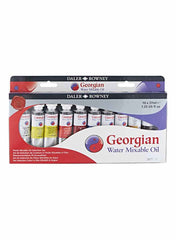 Georgian Water Mixable Oil 10 piece Assorted Colour Set - Al Masam Stationery LLC